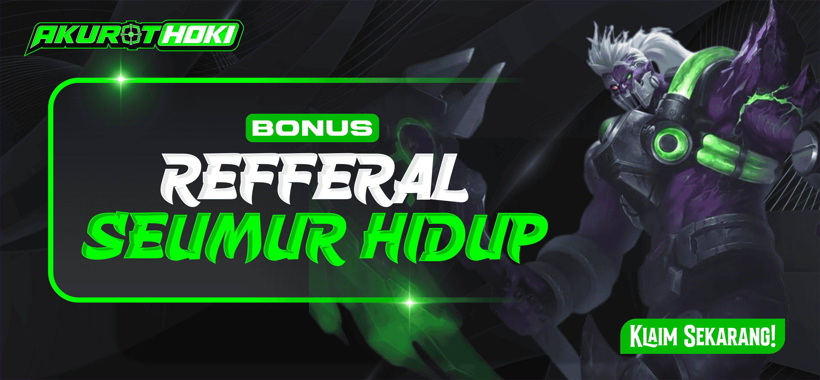 BONUS REFFERAL SEUMUR HIDUP